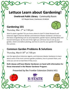 Gardening Program Flyer